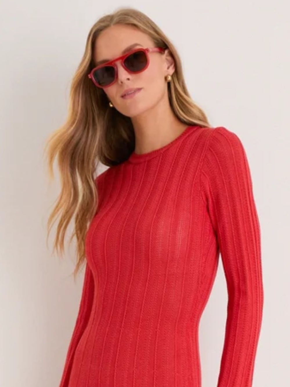 Cherry Bomb Stevie Sunglasses - Red - Picture 2 of 2